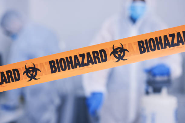 Professional Trauma Scene Cleanup technician working in New London, IA